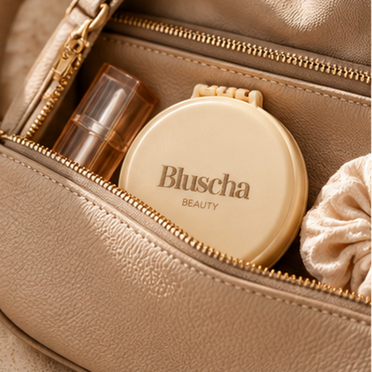 Bluscha haarborstel compact in handtas