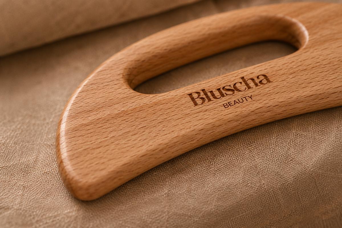 Bluscha® Luxe Gua Sha Lichaamstool detail