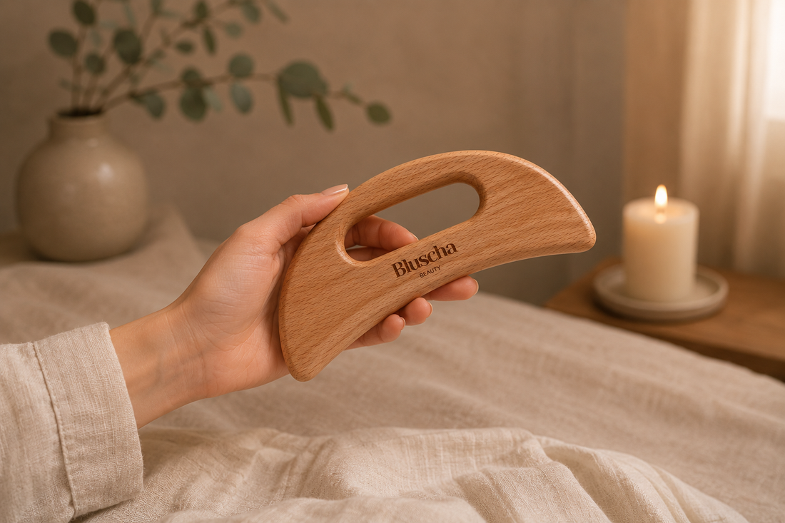 Bluscha® Luxe Gua Sha Lichaamstool hero