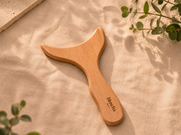 Bluscha® Premium Houten Gua Sha Massagetool 30 x 15 cm