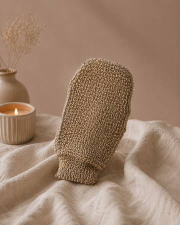 Bluscha® Jute Scrub Handschoen - Sisal
