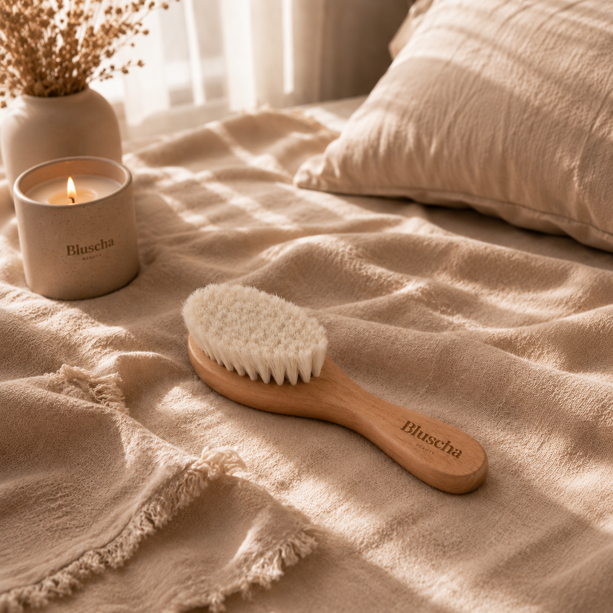 Bluscha Facial Brush luxe lifestyle