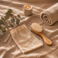 Bluscha Facial Brush met luxe opbergzakje
