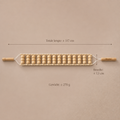 Bluscha® Premium Massageroller met koord afmetingen
