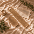 Bluscha Scrub Set Sisal met opbergzakje