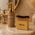 Bluscha® Luxe Tanning Brush Goud badkamer lifestyle