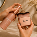 Bluscha® Luxe Tanning Brush Rosé met tanningfles