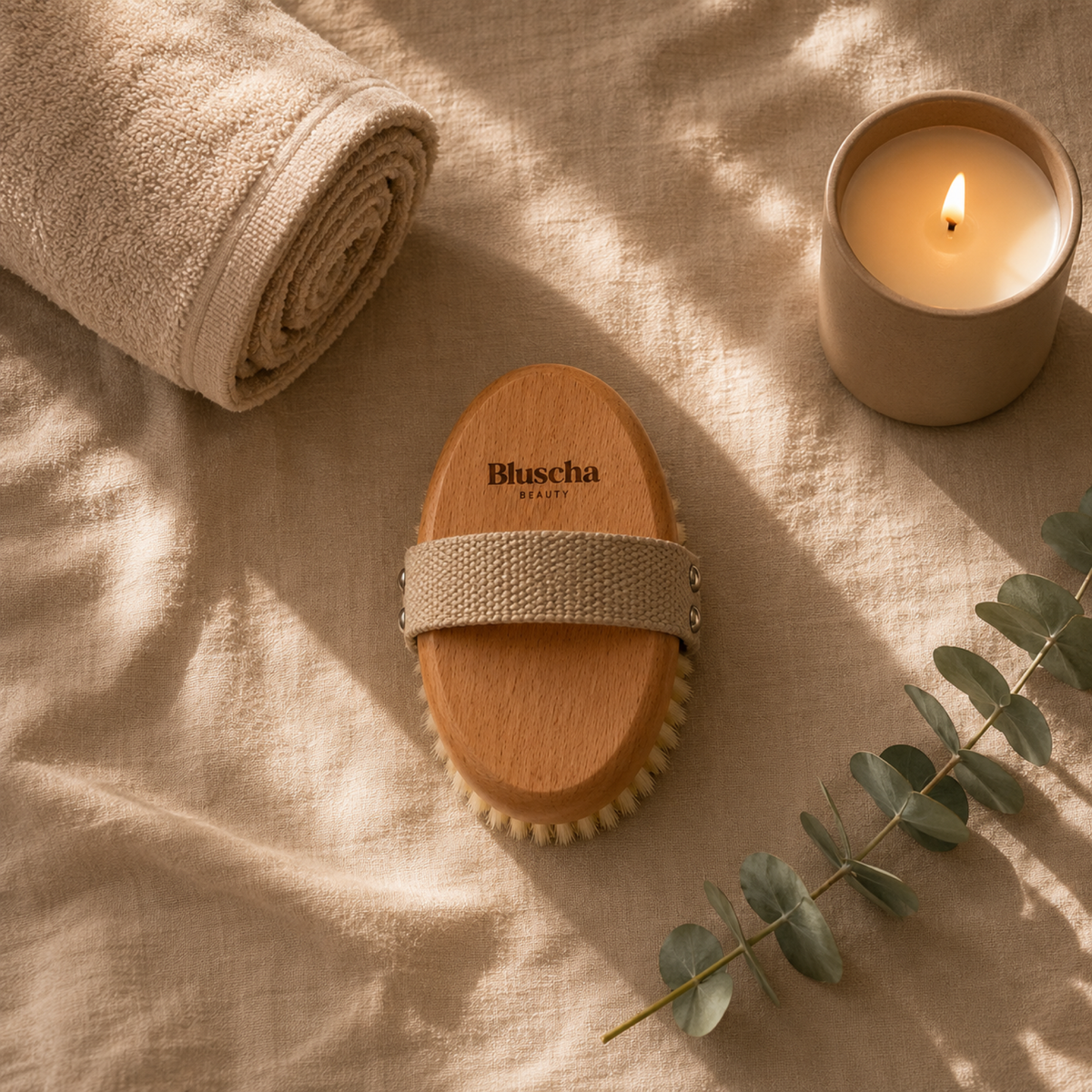 Bluscha® Dry Brush spa lifestyle