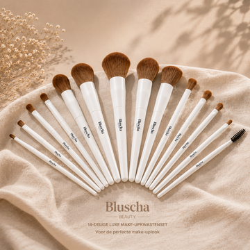 Bluscha® Luxury Make-Up Brush Set - 14 Pieces