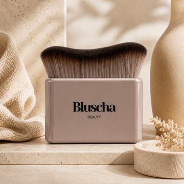 Bluscha® Luxe Tanning Brush - Taupe