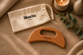 Bluscha® Luxe Gua Sha Lichaamstool met opbergzakje