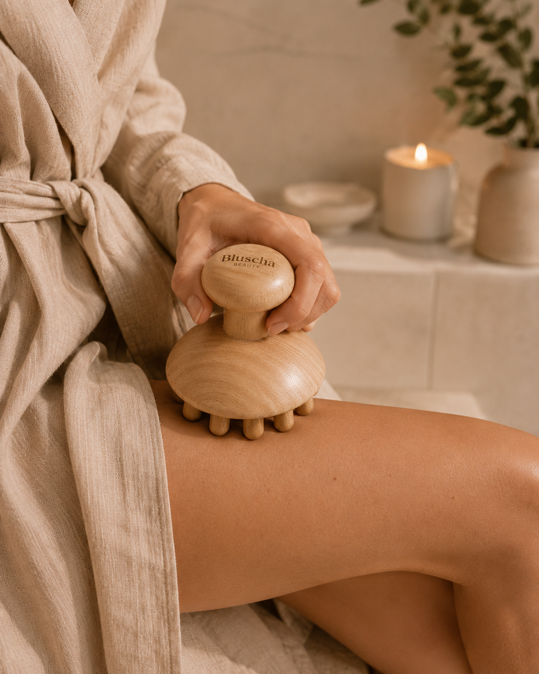 Bluscha®  Premium Houten Massage Tool