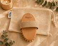 Bluscha® Massage Borstel Wit Anti Cellulitis met opbergzakje