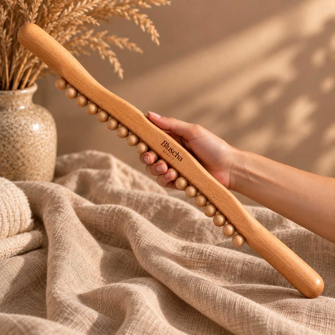 Bluscha® Premium Houten Massage Stok XXL hero